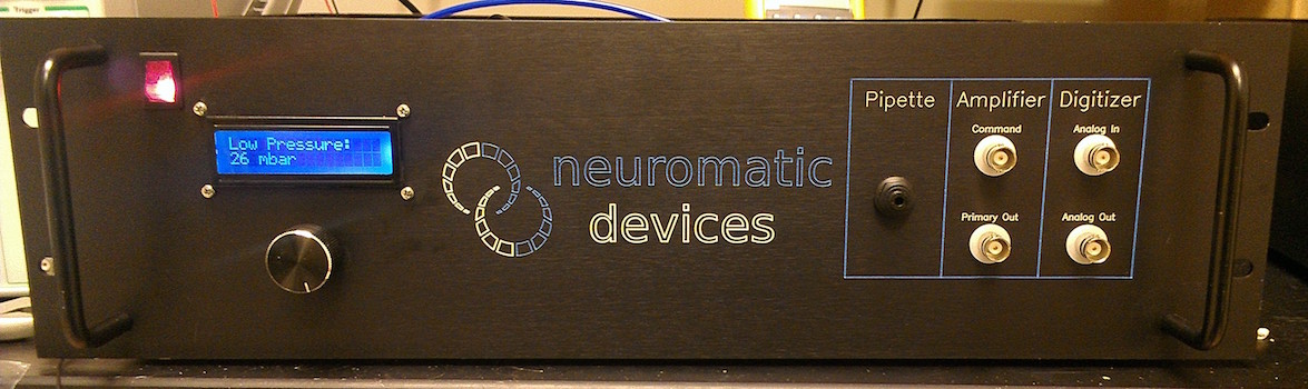 Final Neuromatic Devices product with engraved and painted panel from <a href='https://www.frontpanelexpress.com/'>Front Panel Express</a>